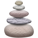 meditation-rocks emoji