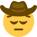 pensivecowboy emoji